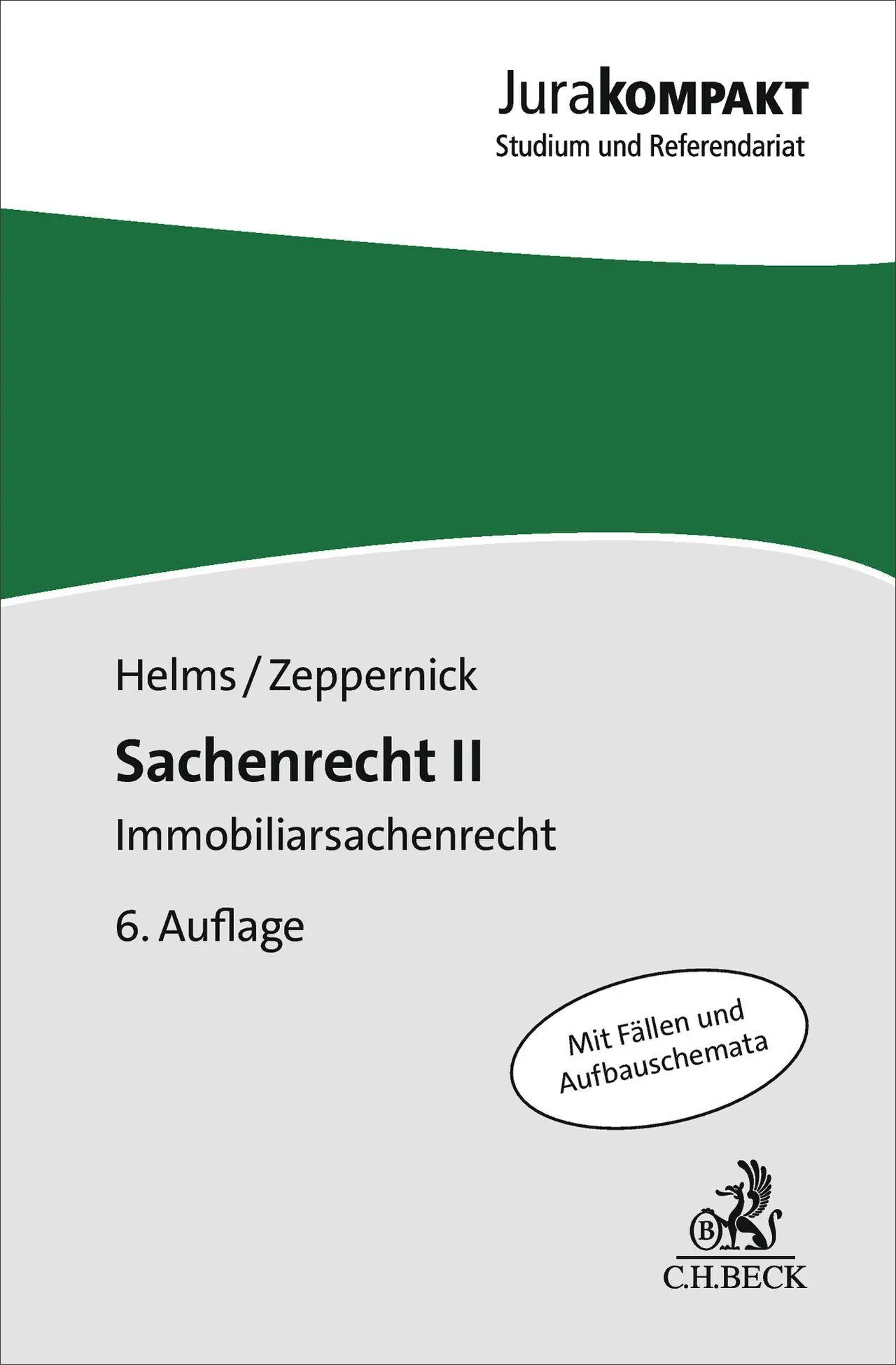 Cover: 9783406853432 | Sachenrecht II | Immobiliarsachenrecht | Tobias Helms (u. a.) | Buch