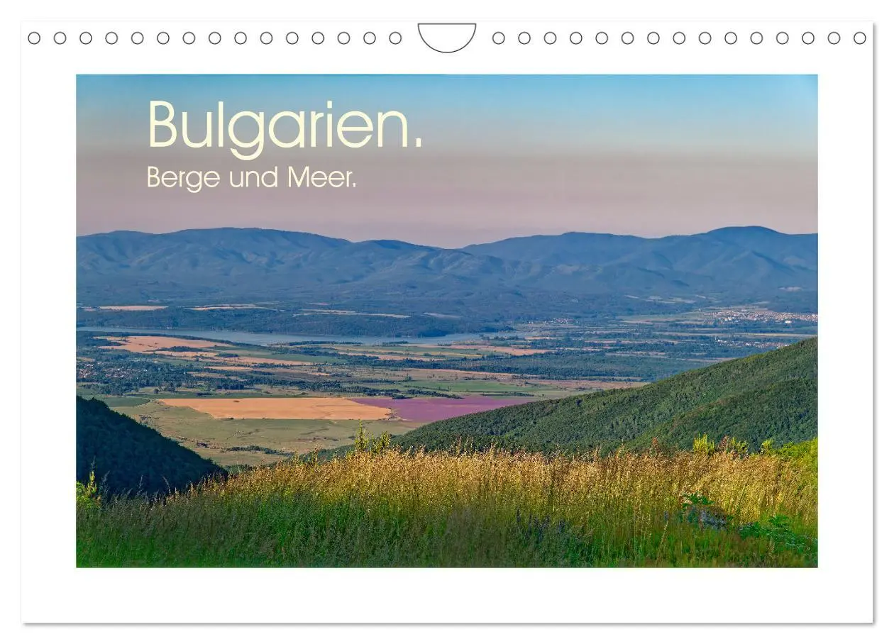 Cover: 9783457343432 | Bulgarien. Berge und Meer. (Wandkalender 2026 DIN A4 quer),...