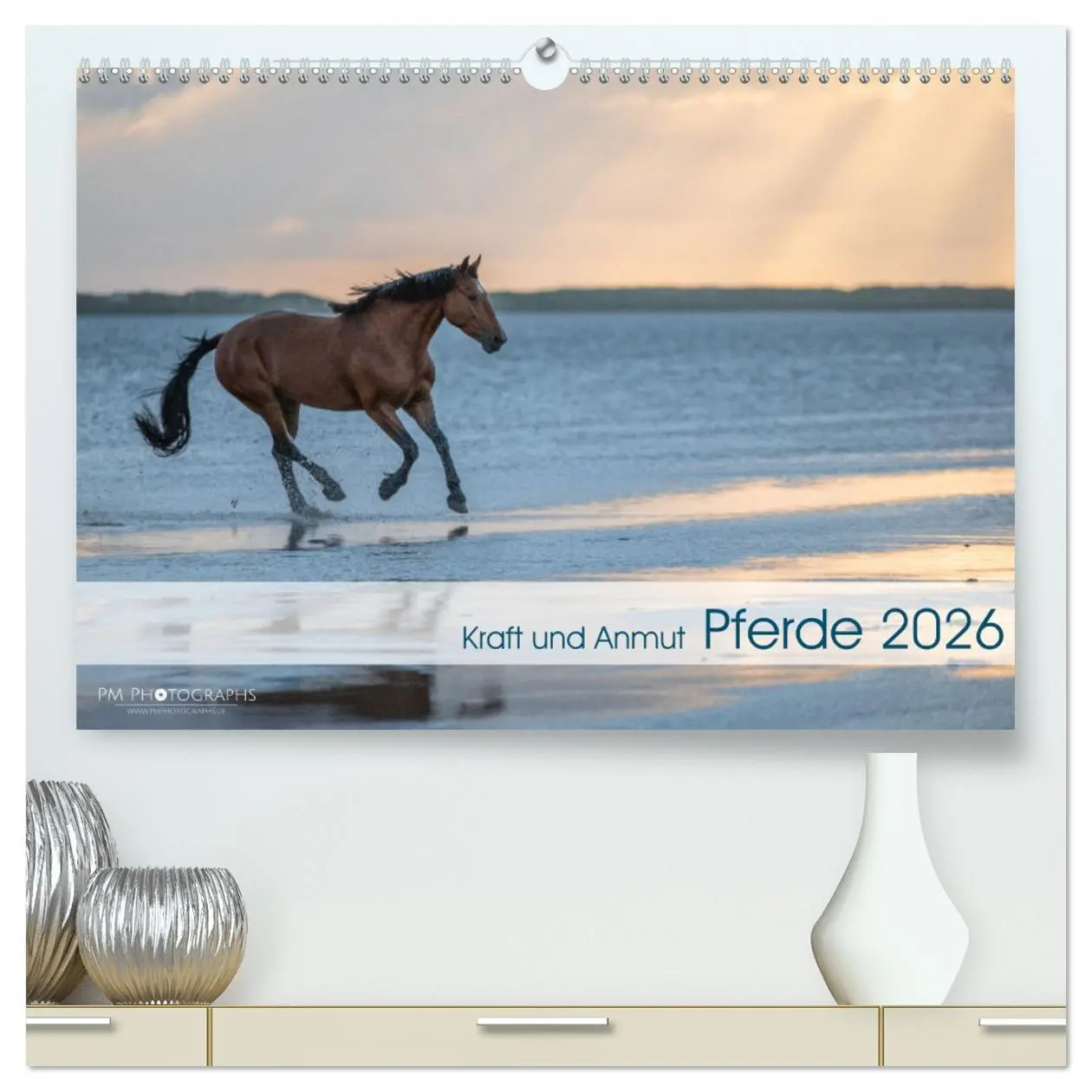 Cover: 9783457653432 | Pferde 2026 Kraft und Anmut (hochwertiger Premium Wandkalender 2026...
