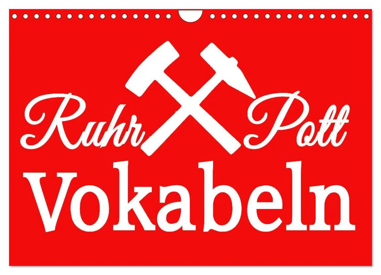 Cover: 9783457963432 | Ruhrpott Vokabeln (Wandkalender 2026 DIN A4 quer), CALVENDO...