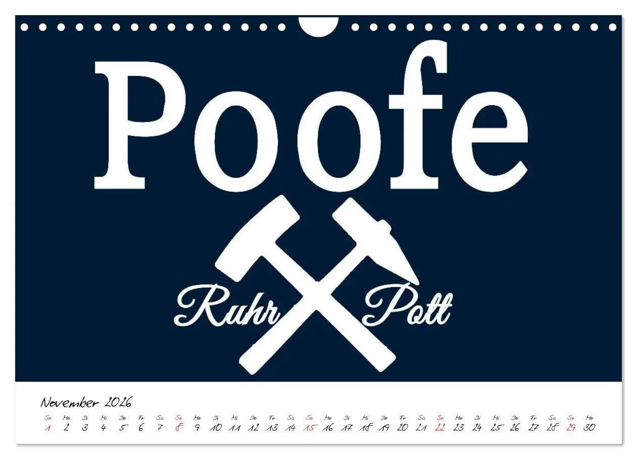 Bild: 9783457963432 | Ruhrpott Vokabeln (Wandkalender 2026 DIN A4 quer), CALVENDO...