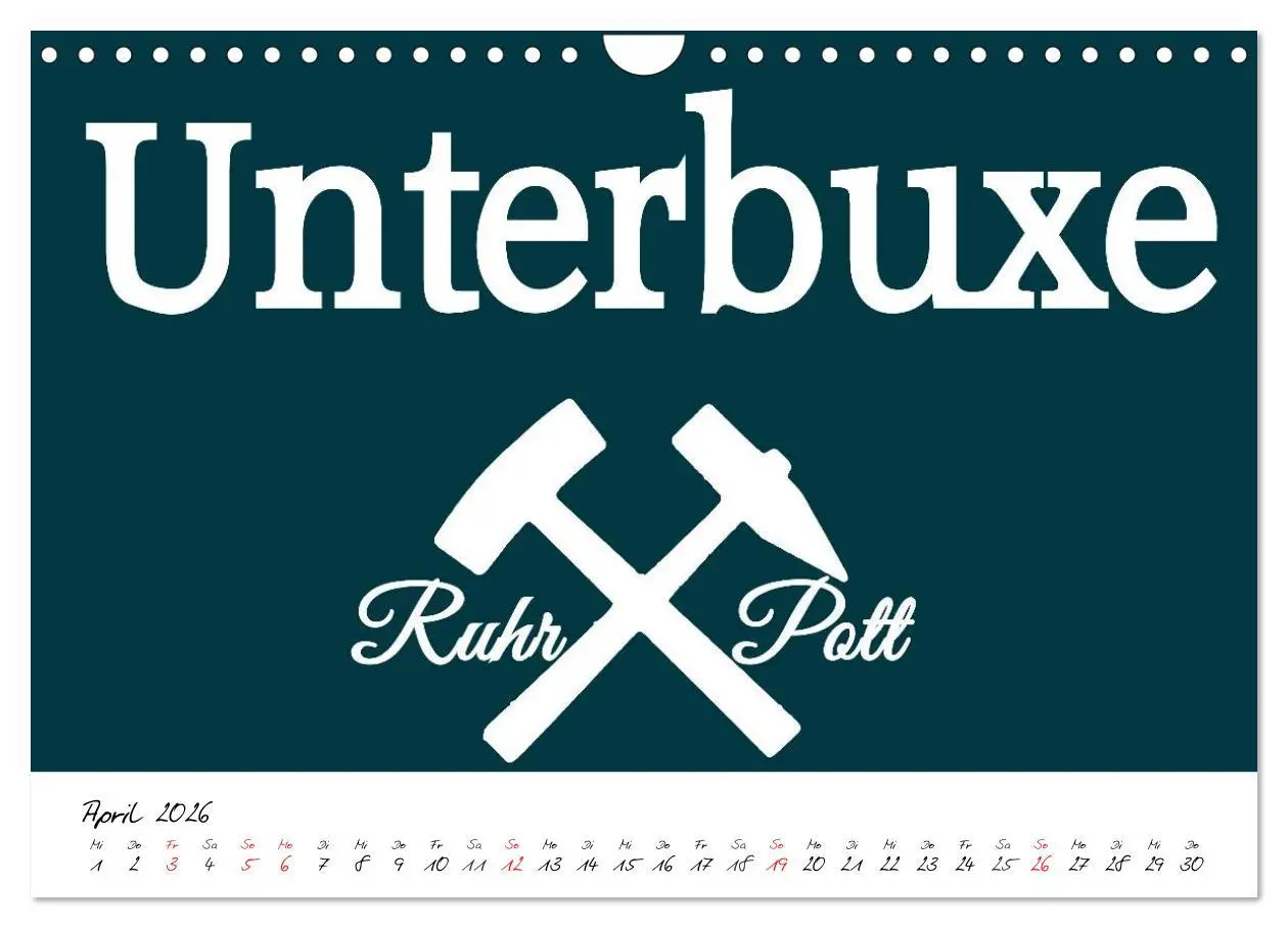 Bild: 9783457963432 | Ruhrpott Vokabeln (Wandkalender 2026 DIN A4 quer), CALVENDO...