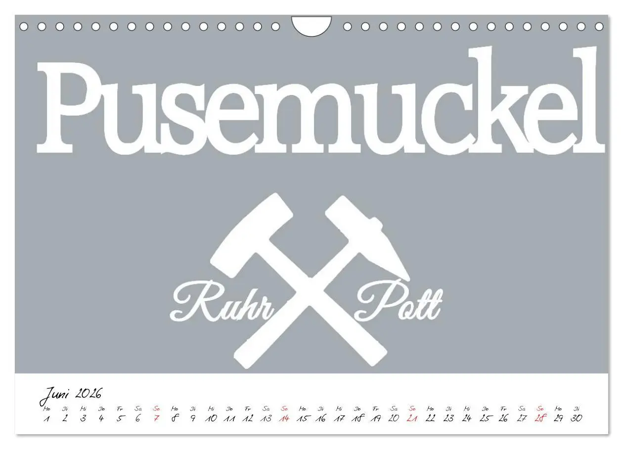 Bild: 9783457963432 | Ruhrpott Vokabeln (Wandkalender 2026 DIN A4 quer), CALVENDO...