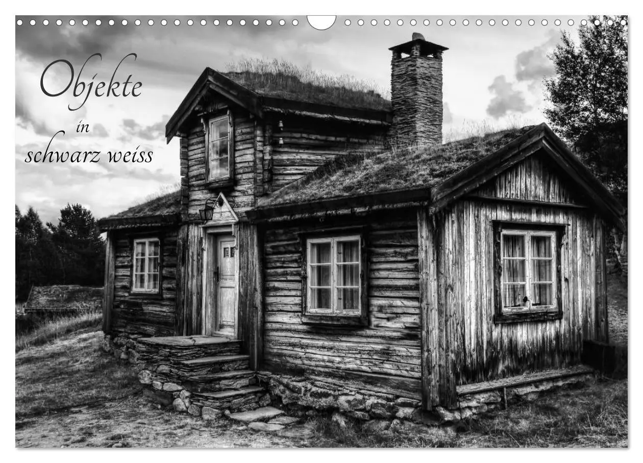 Cover: 9783516053432 | Objekte in schwarz weiss (Wandkalender 2026 DIN A3 quer), CALVENDO...