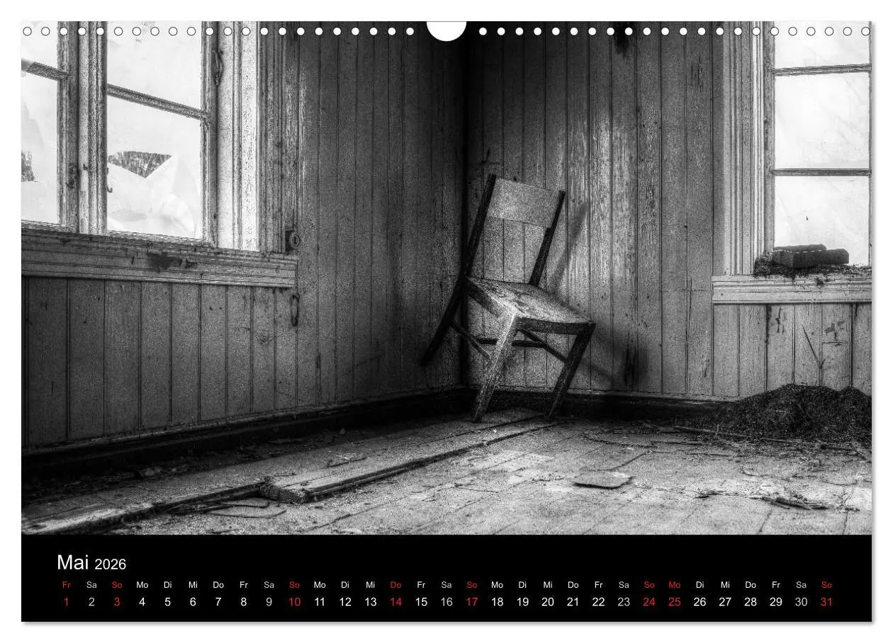 Bild: 9783516053432 | Objekte in schwarz weiss (Wandkalender 2026 DIN A3 quer), CALVENDO...