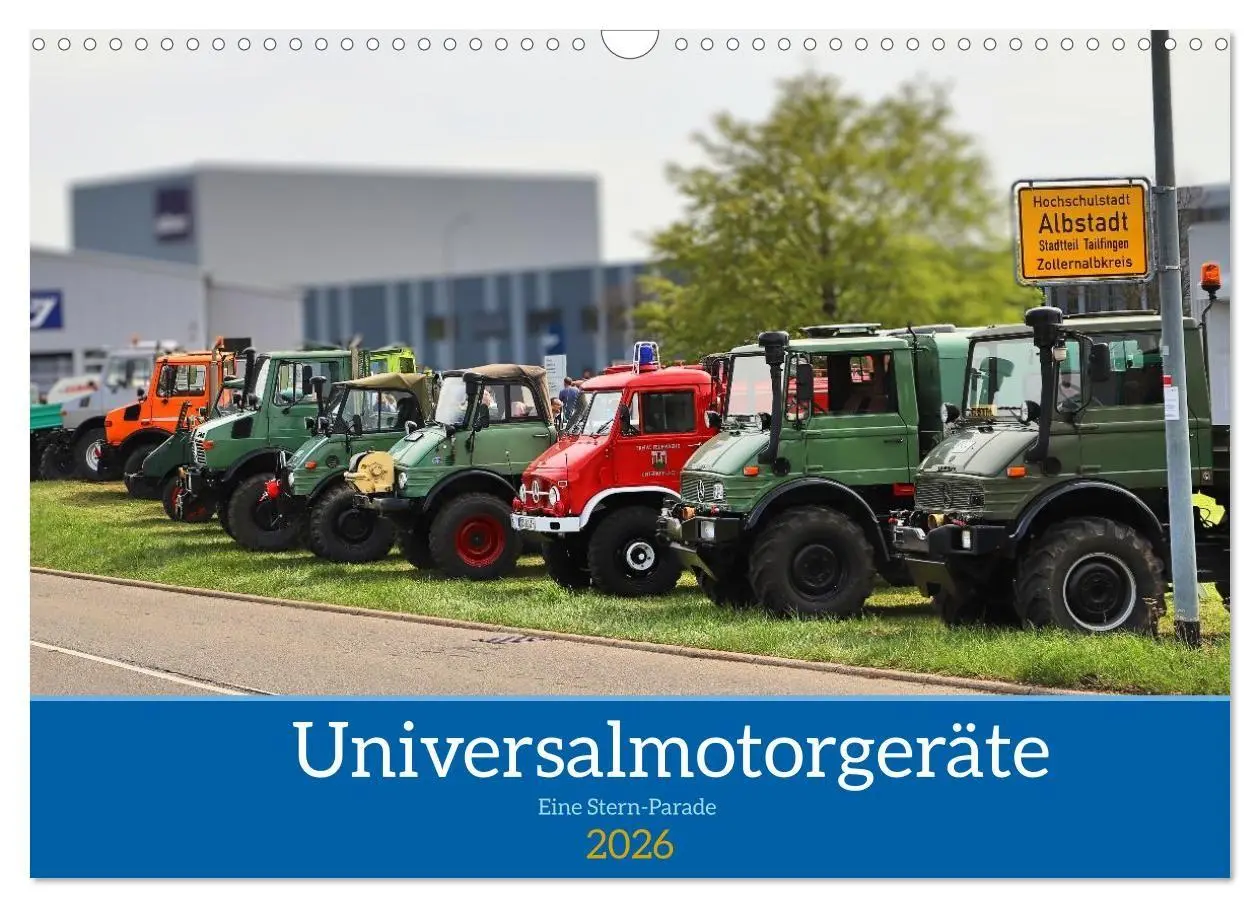 Cover: 9783516673432 | Universalmotorgeräte Eine Stern-Parade (Wandkalender 2026 DIN A3...