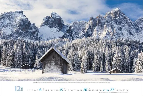 Bild: 9783731883432 | Faszination Südtirol 2026 | Verlag Korsch | Kalender | 14 S. | Deutsch