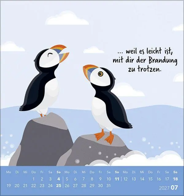 Bild: 9783819303432 | Ich hab dich tierisch gern 2027 | Verlag Korsch | Kalender | 13 S.