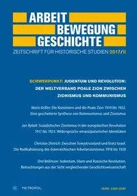 Cover: 9783863313432 | Arbeit - Bewegung - Geschichte. Zeitschrift für historische...
