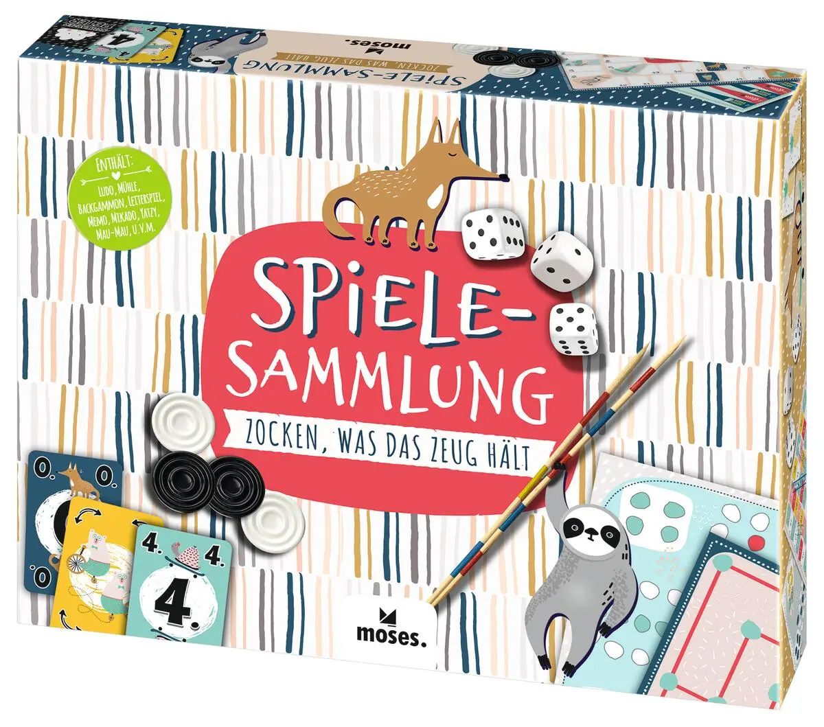 Cover: 4033477903532 | Spiele-Sammlung | Spiel | 90353 | Deutsch | 2020 | moses. Verlag GmbH