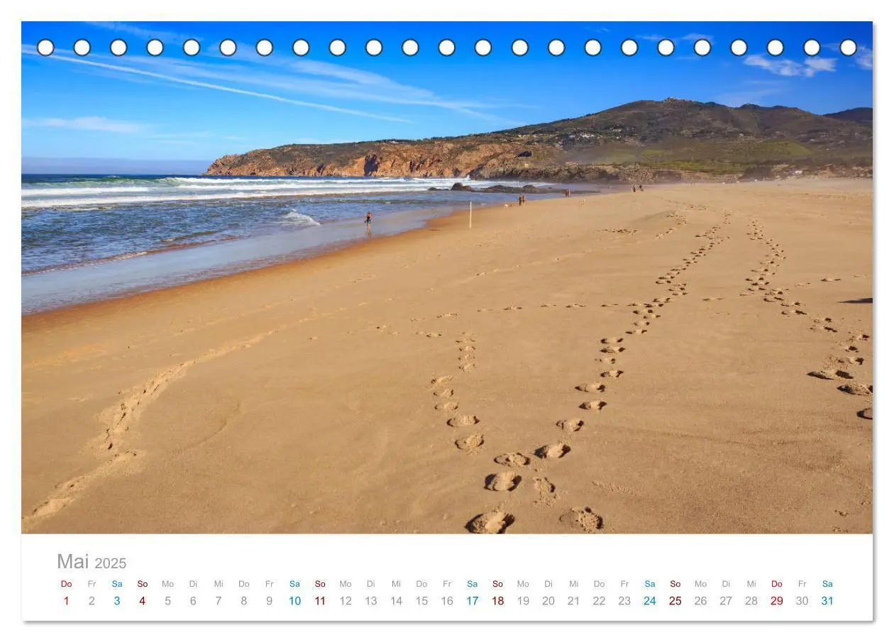 Bild: 9783435243532 | ESTORIL - die schönsten Badeorte Lissabons (Tischkalender 2025 DIN...