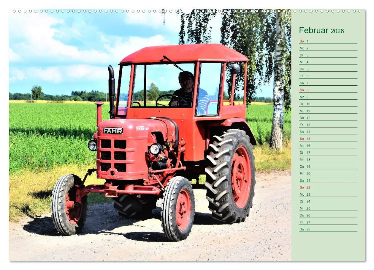 Bild: 9783457713532 | Oldtimer-Trecker on Tour (hochwertiger Premium Wandkalender 2026...