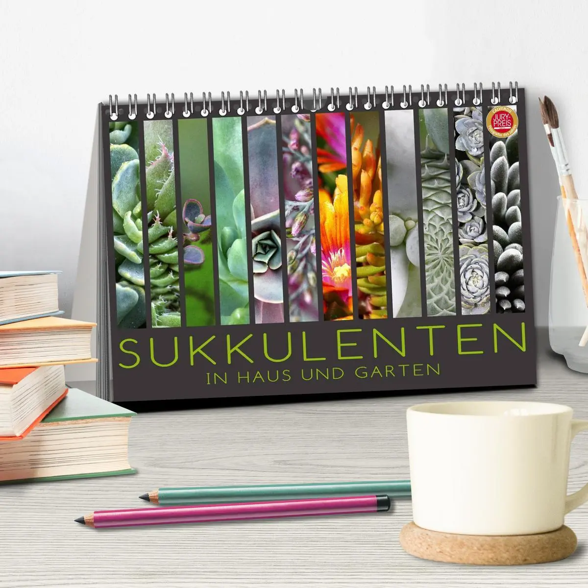 Bild: 9783516043532 | Sukkulenten in Haus und Garten (Tischkalender 2026 DIN A5 quer),...
