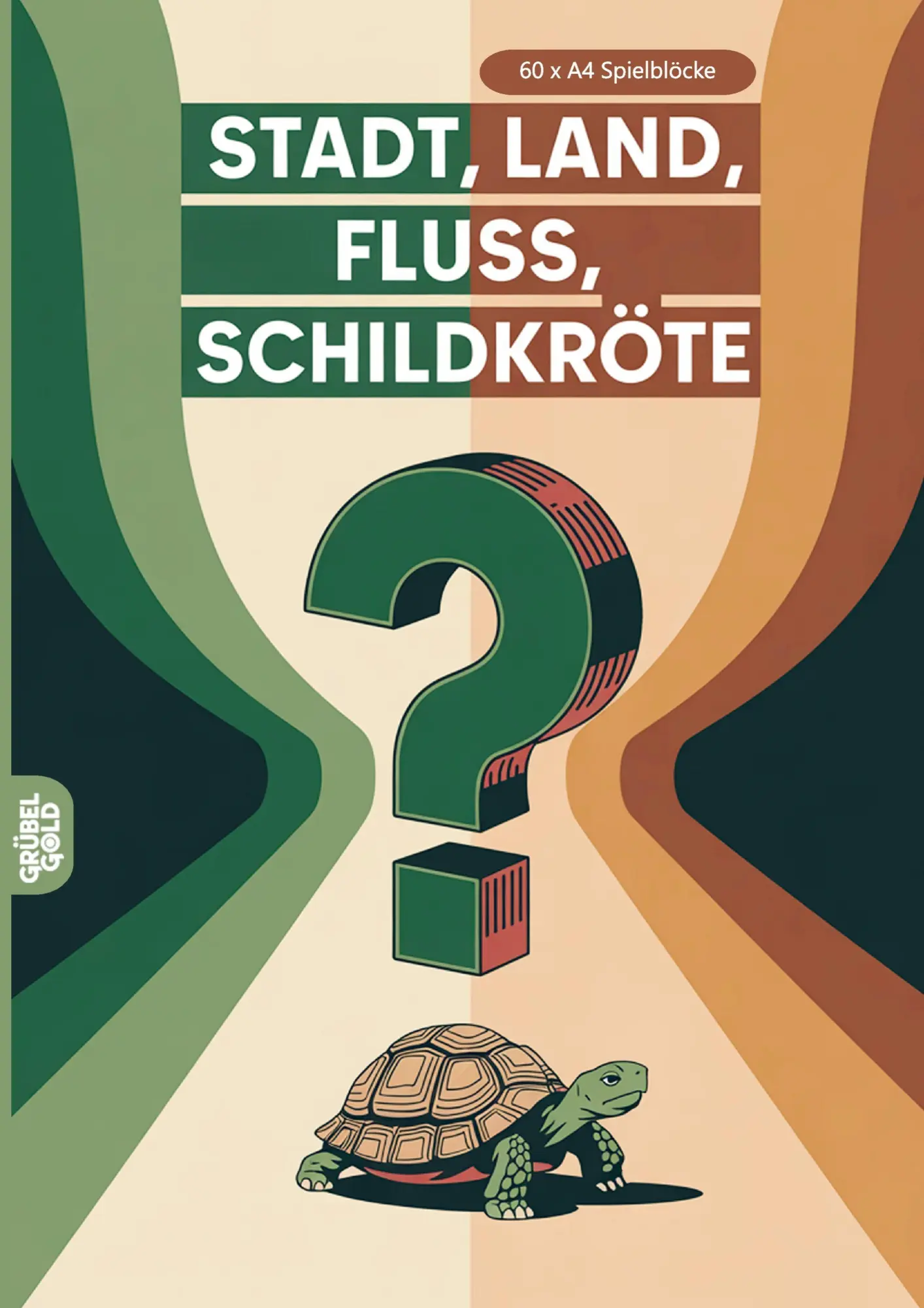 Cover: 9783693193532 | Stadt, Land, Fluss, Schildkröte | Grübelgold Rätselhefte | Taschenbuch