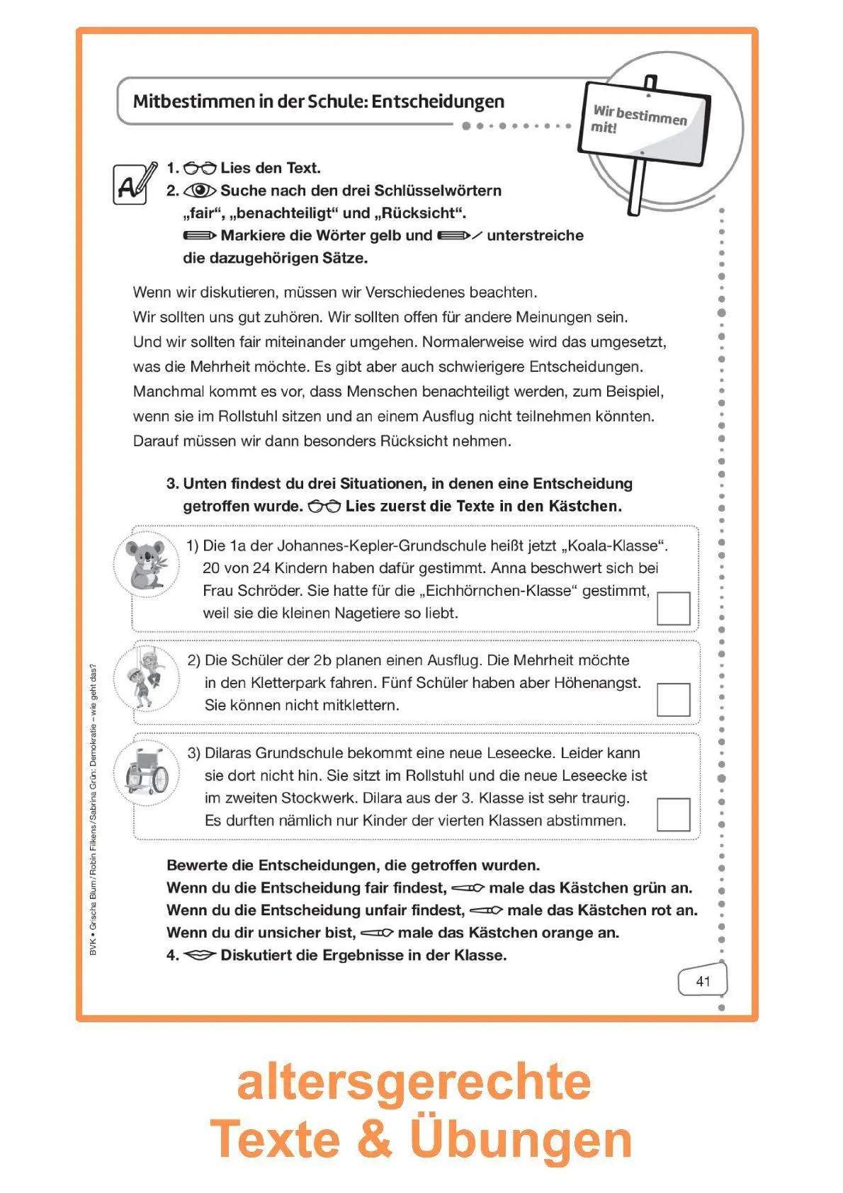 Bild: 9783965203532 | Demokratie - wie geht das? | Grischa Blum (u. a.) | Broschüre | 48 S.