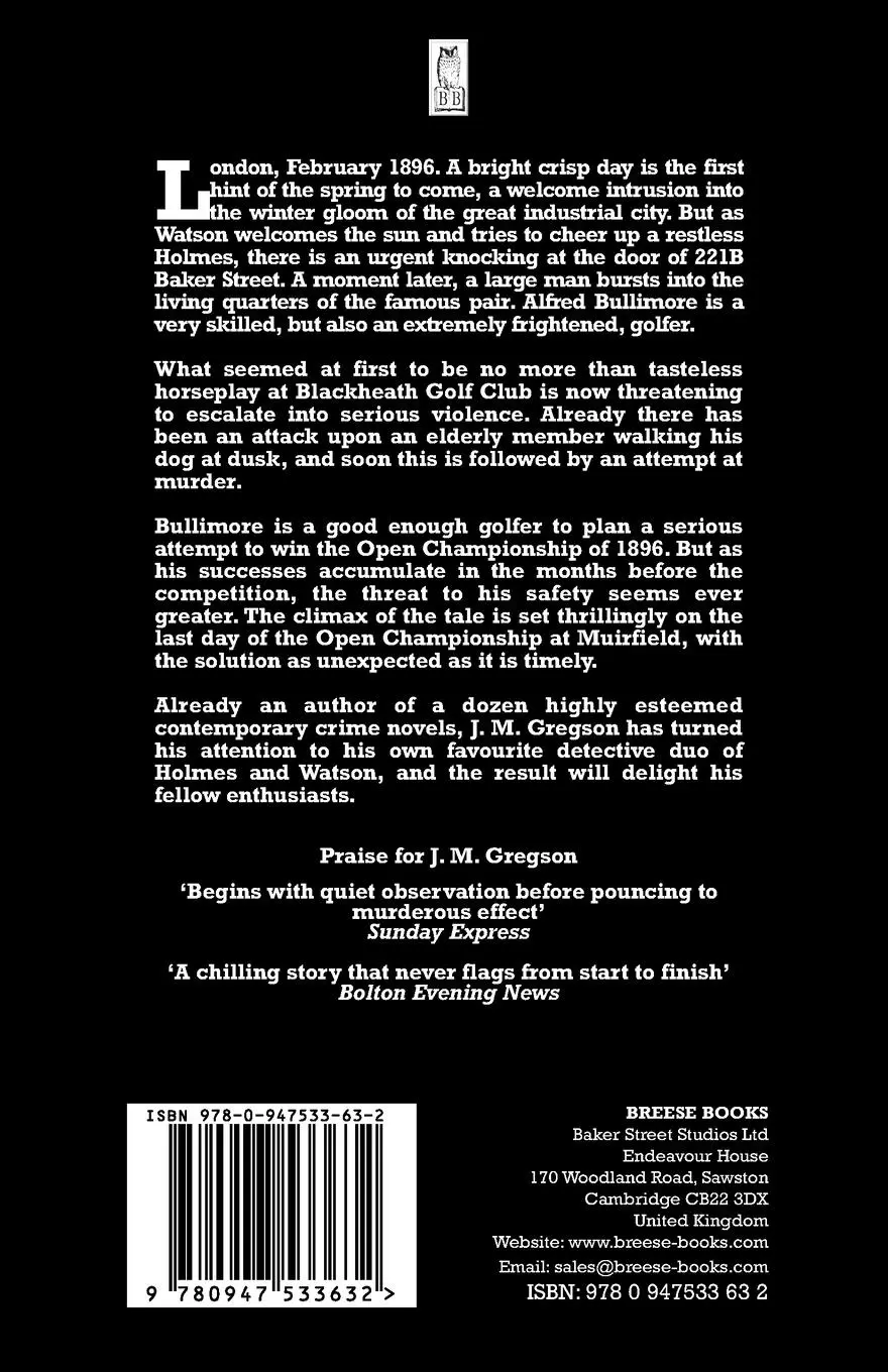 Rückseite: 9780947533632 | Sherlock Holmes and the Frightened Golfer | J. M. Gregson | Buch