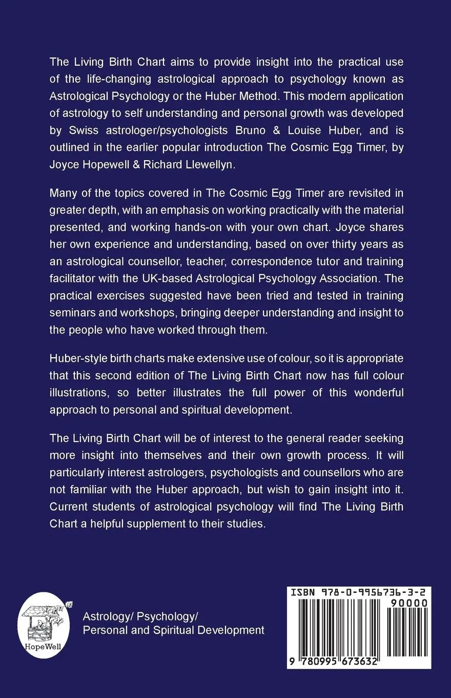 Rückseite: 9780995673632 | The Living Birth Chart: Astrological Psychology in Practice | Hopewell