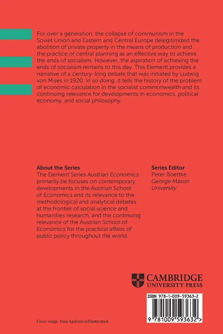 Rückseite: 9781009593632 | The Socialist Calculation Debate | Peter Boettke (u. a.) | Taschenbuch