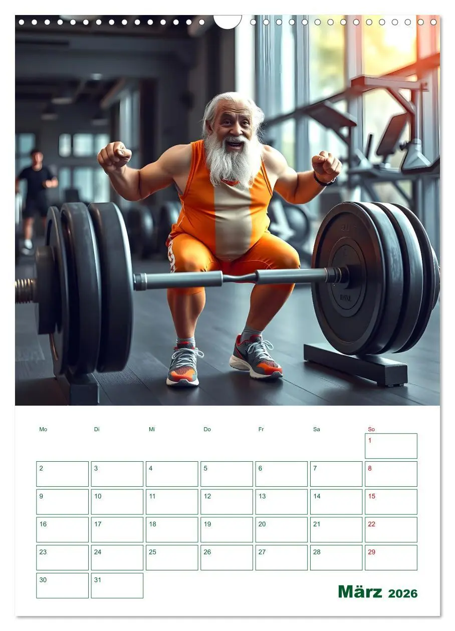 Bild: 9783457253632 | Alt, aber oho - Graue Haare, bunte Abenteuer (Wandkalender 2026 DIN...