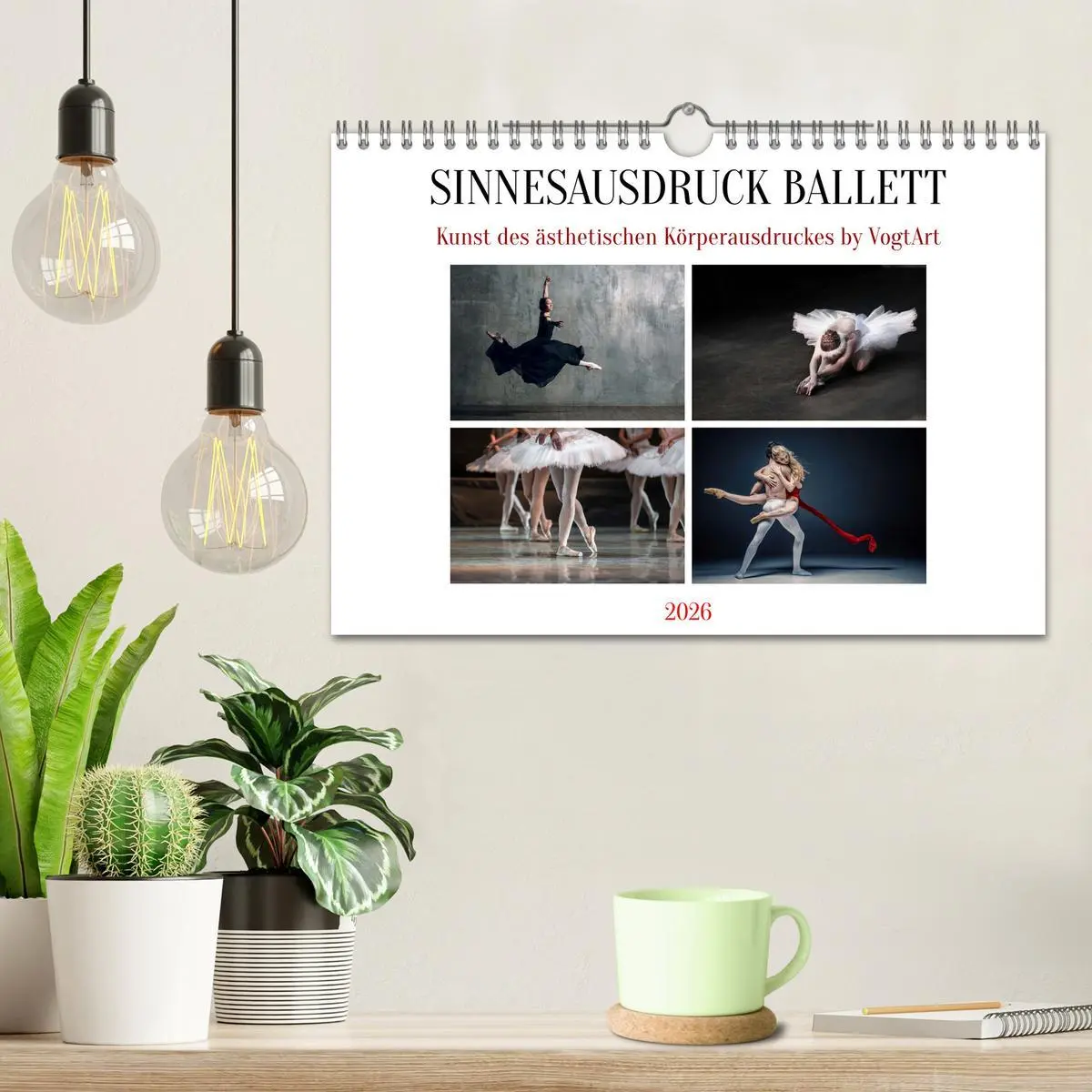 Bild: 9783457563632 | Sinneseindrücke Ballett (Wandkalender 2026 DIN A4 quer), CALVENDO...