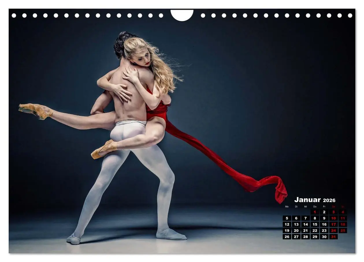 Bild: 9783457563632 | Sinneseindrücke Ballett (Wandkalender 2026 DIN A4 quer), CALVENDO...
