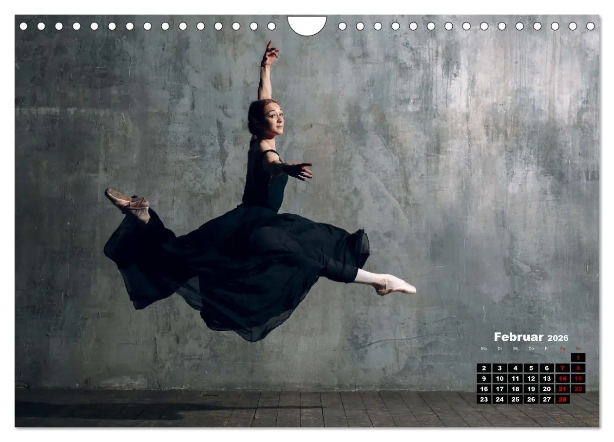 Bild: 9783457563632 | Sinneseindrücke Ballett (Wandkalender 2026 DIN A4 quer), CALVENDO...