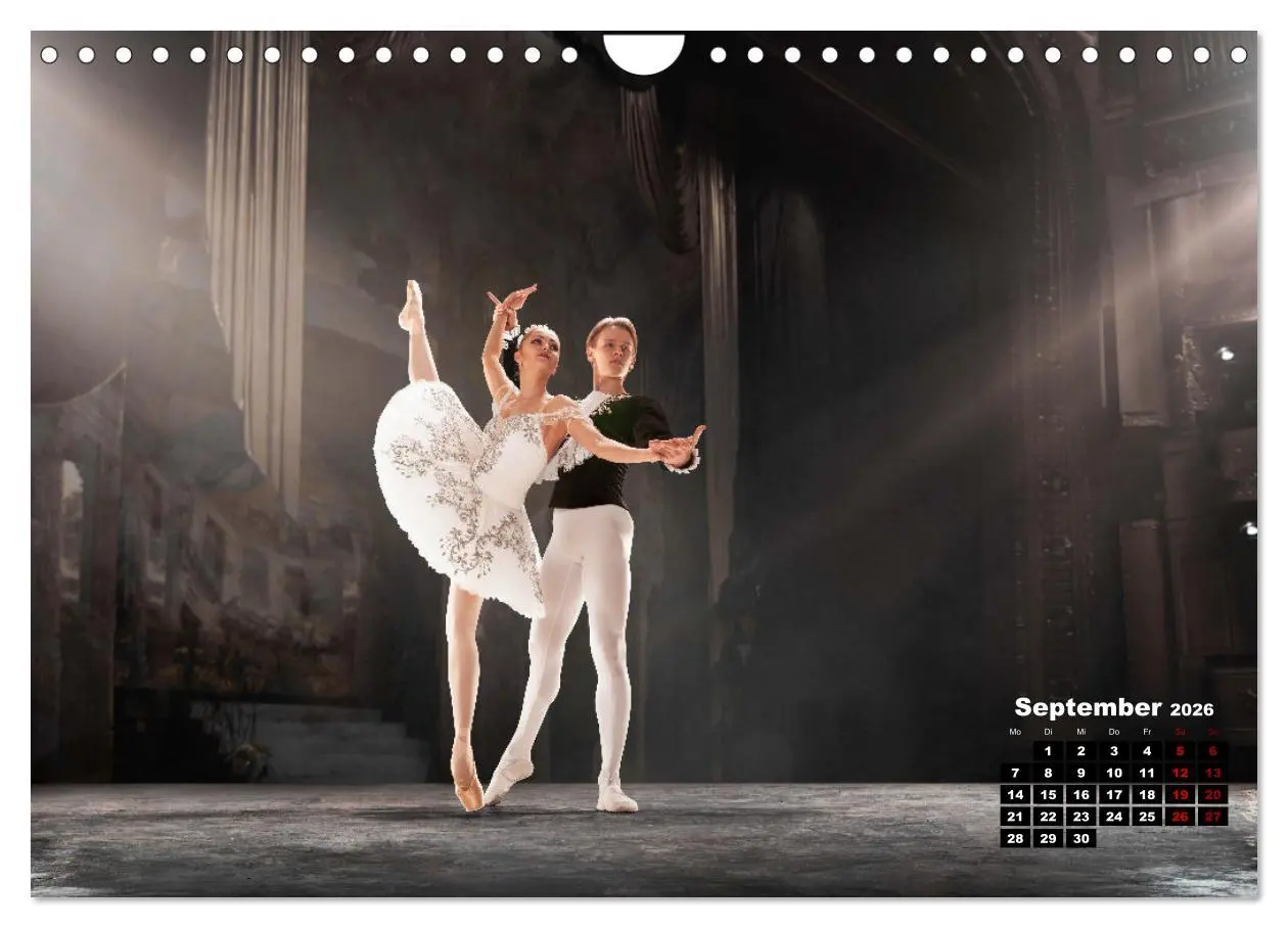 Bild: 9783457563632 | Sinneseindrücke Ballett (Wandkalender 2026 DIN A4 quer), CALVENDO...