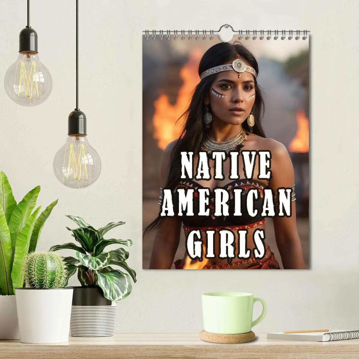 Bild: 9783516273632 | Native American Girls (Wandkalender 2026 DIN A4 hoch), CALVENDO...