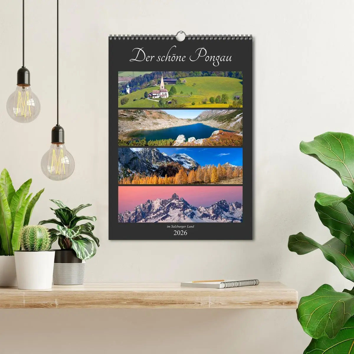 Bild: 9783516413632 | Der schöne Pongau (Wandkalender 2026 DIN A3 hoch), CALVENDO...