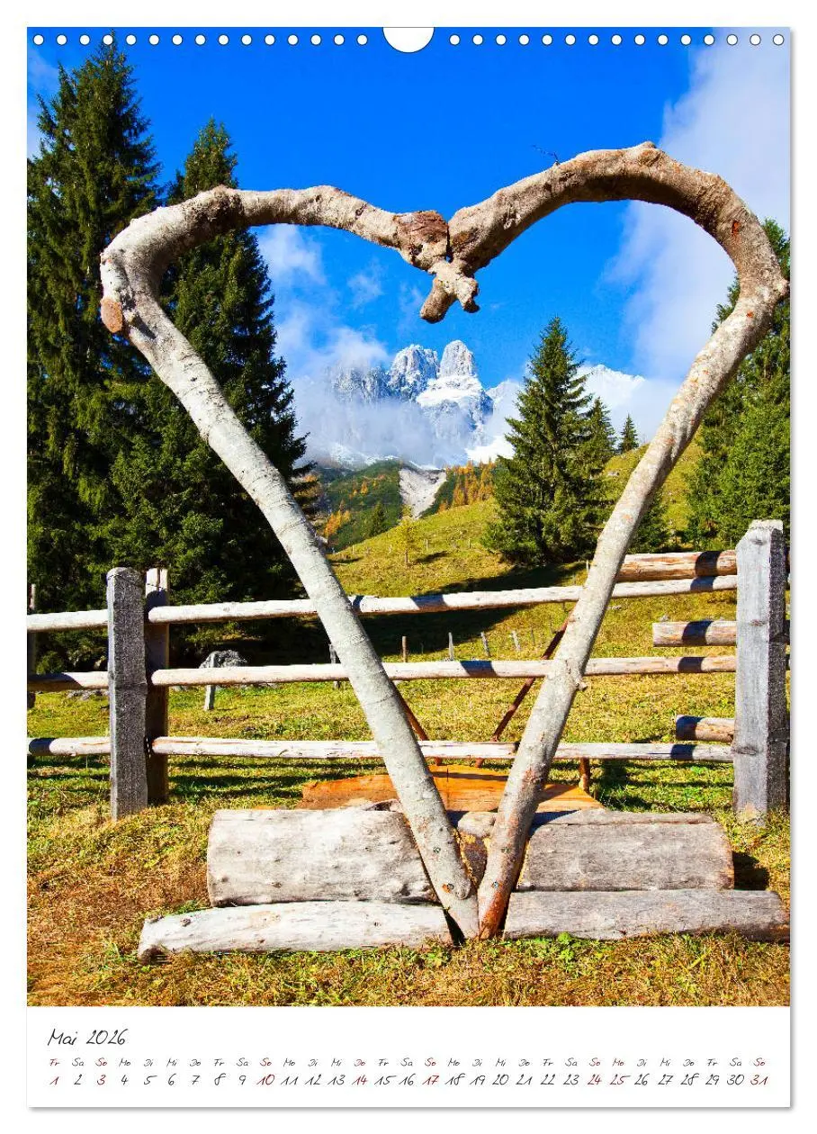 Bild: 9783516413632 | Der schöne Pongau (Wandkalender 2026 DIN A3 hoch), CALVENDO...