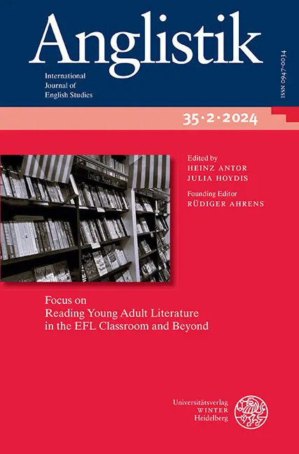 Cover: 9783825393632 | Anglistik. International Journal of English Studies. Volume 35:2...