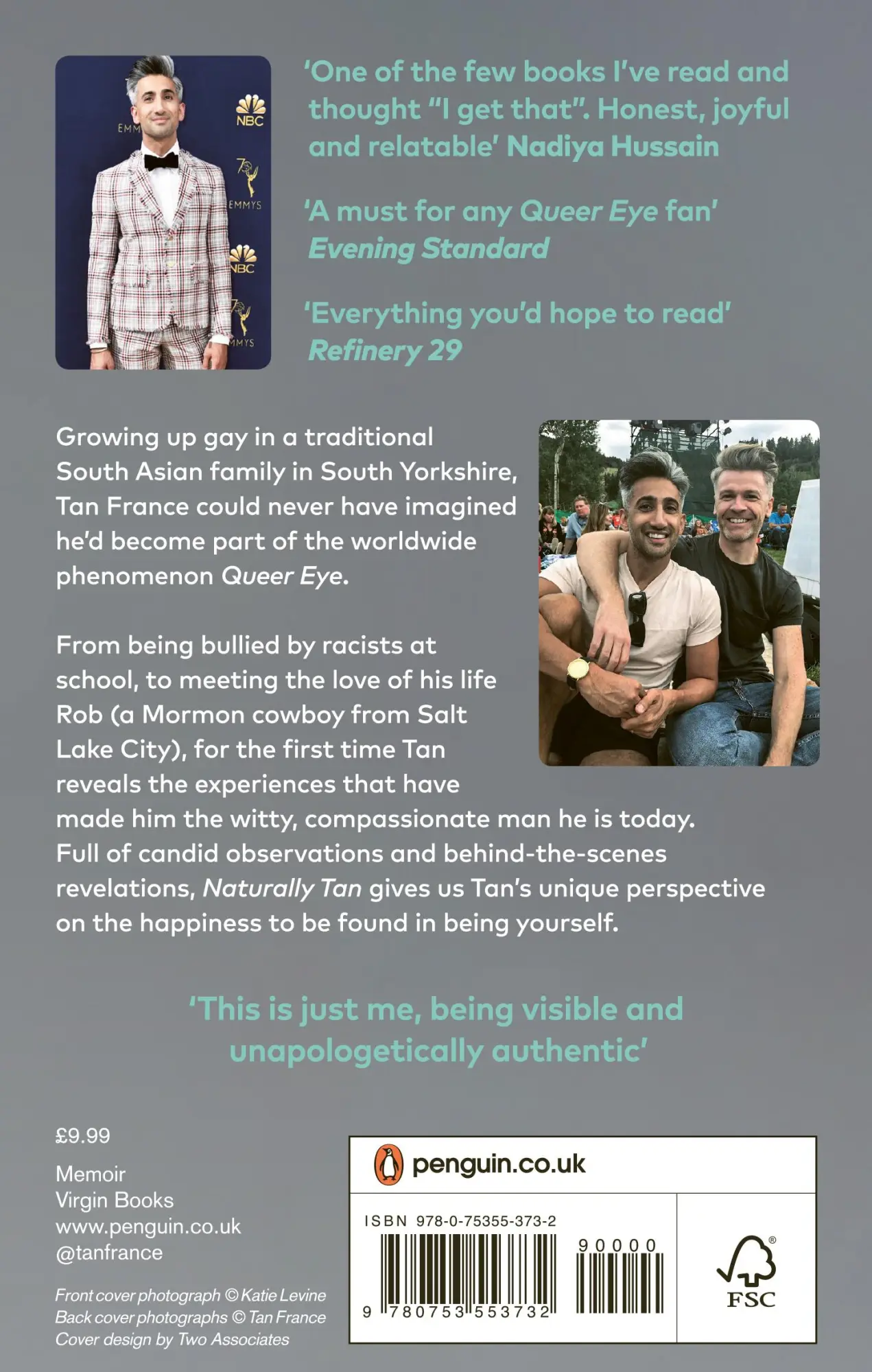 Cover: 9780753553732 | Naturally Tan | A Memoir | Tan France | Taschenbuch | Englisch | 2020