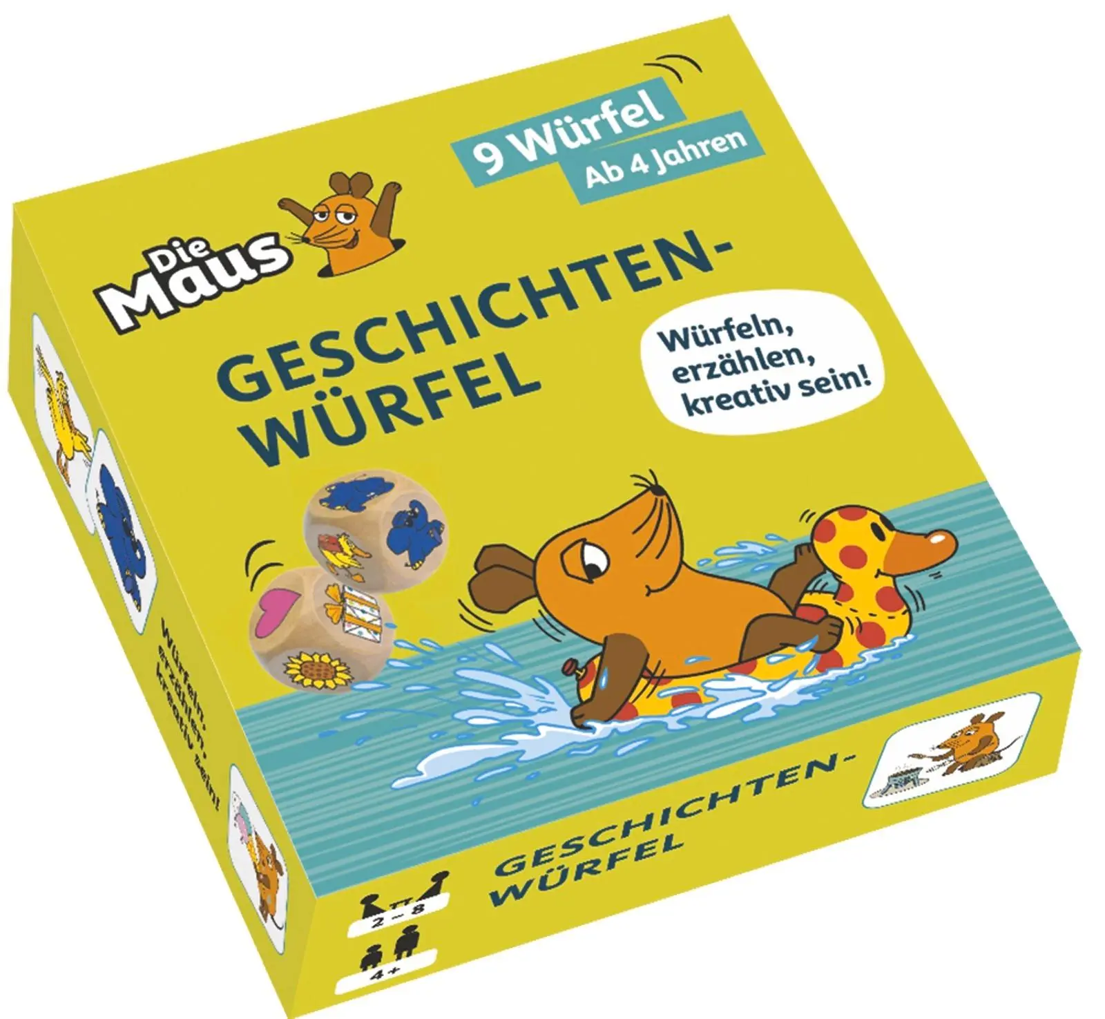Cover: 9783072103732 | Geschichtenwürfel | Würfeln, erzählen, kreativ sein! | Box | Deutsch