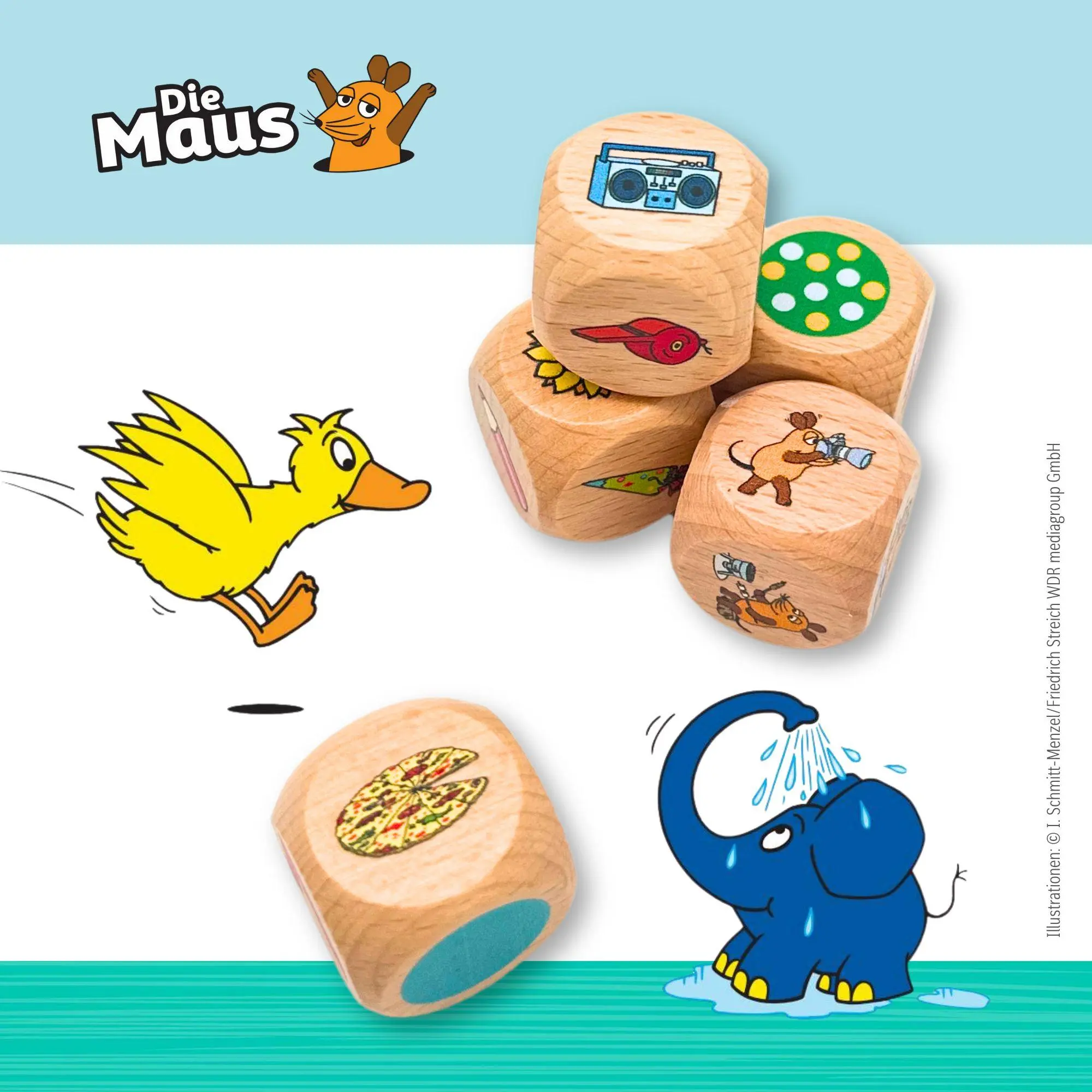 Bild: 9783072103732 | Geschichtenwürfel | Würfeln, erzählen, kreativ sein! | Box | Deutsch