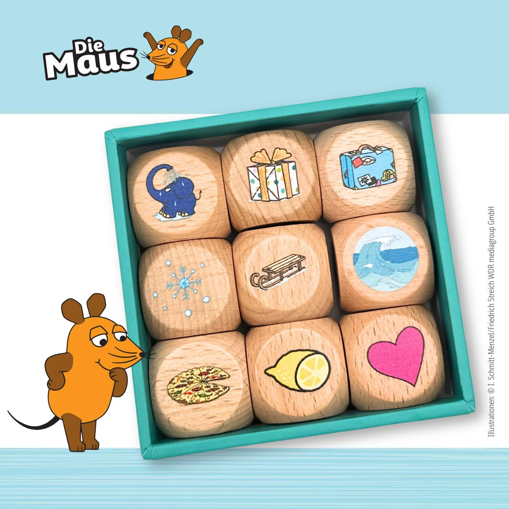 Bild: 9783072103732 | Geschichtenwürfel | Würfeln, erzählen, kreativ sein! | Box | Deutsch