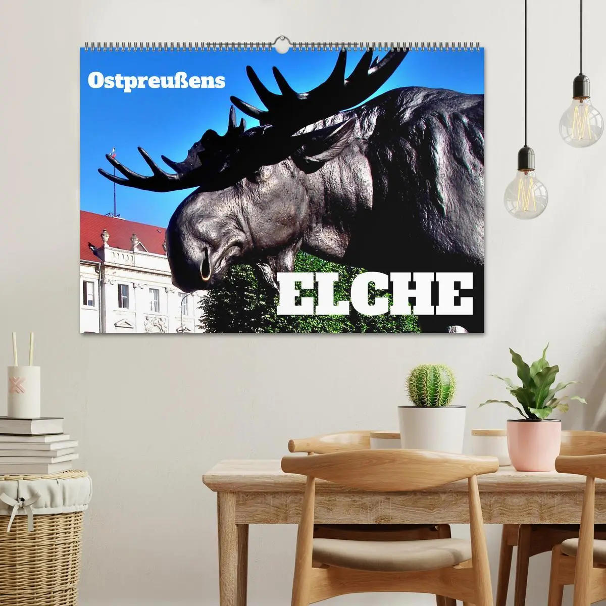 Bild: 9783457623732 | Ostpreußens Elche (Wandkalender 2026 DIN A2 quer), CALVENDO...
