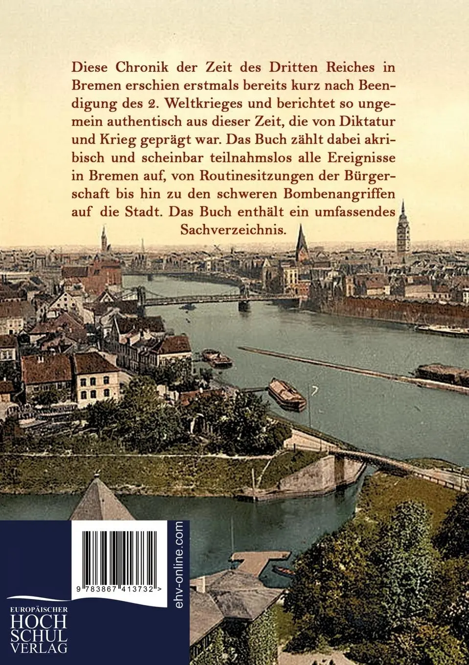 Rückseite: 9783867413732 | Bremen zwischen 1933 und 1945 | Eine Chronik | Fritz Peters | Buch
