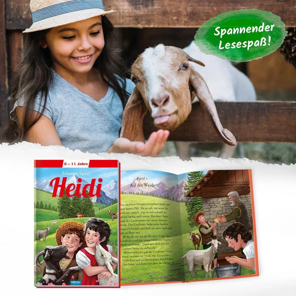 Bild: 9783957743732 | Heidi | Johanna Spyri | Buch | 70 S. | Deutsch | 2017 | Trötsch