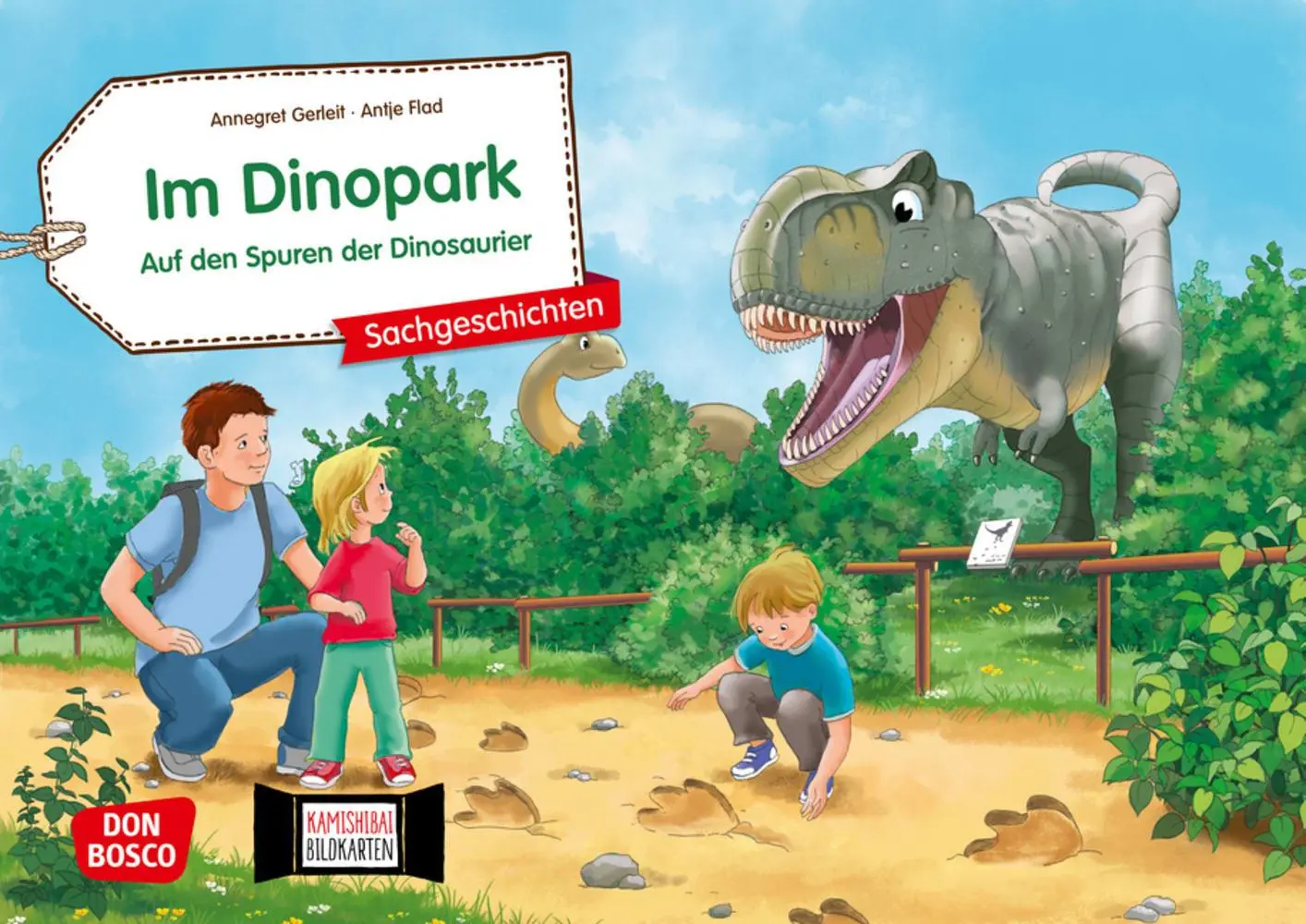 Cover: 4260694923832 | Im Dinopark: Auf den Spuren der Dinosaurier. Kamishibai Bildkartenset