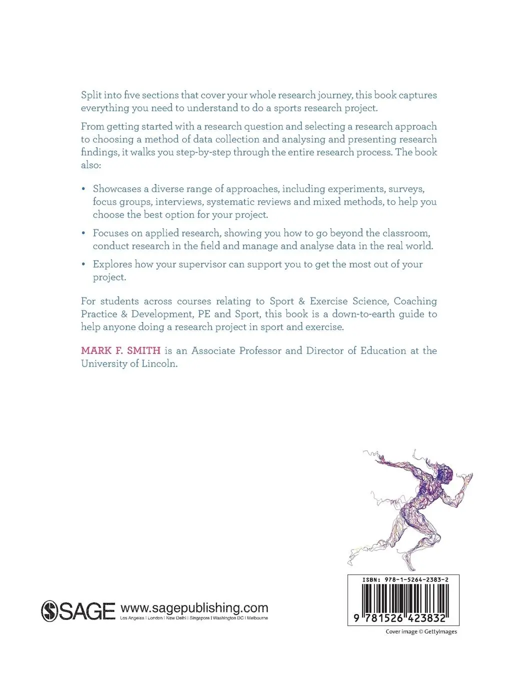 Rückseite: 9781526423832 | Doing Research in Sport and Exercise | A Student's Guide | Smith