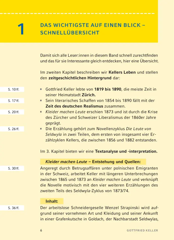 Bild: 9783129303832 | Kleider machen Leute von Gottfried Keller | Gottfried Keller | Buch