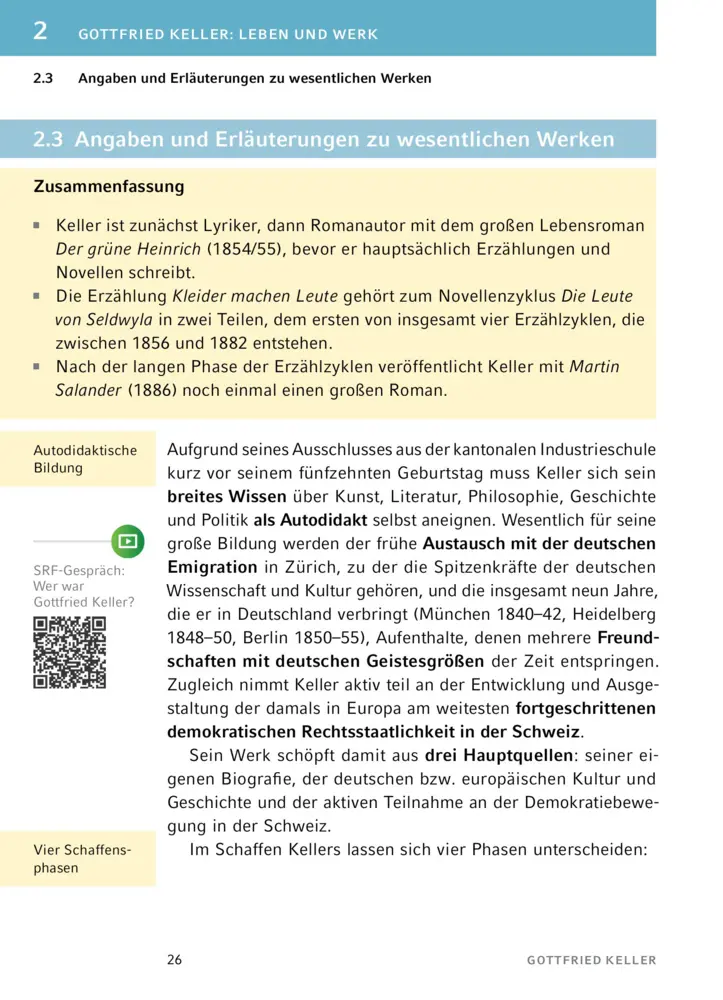 Bild: 9783129303832 | Kleider machen Leute von Gottfried Keller | Gottfried Keller | Buch