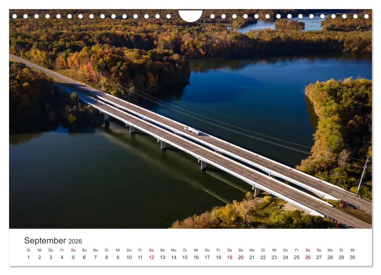 Bild: 9783457613832 | Ohio - Eine Reise durch den Buckeye State (Wandkalender 2026 DIN A4...