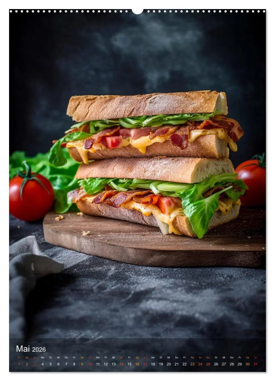 Bild: 9783516323832 | Cooles Fingerfood (Wandkalender 2026 DIN A2 hoch), CALVENDO...