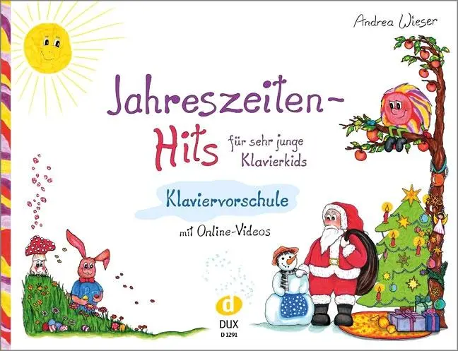 Cover: 9783868493832 | Jahreszeiten-Hits für sehr junge Klavierkids | Andrea Wieser | 52 S.