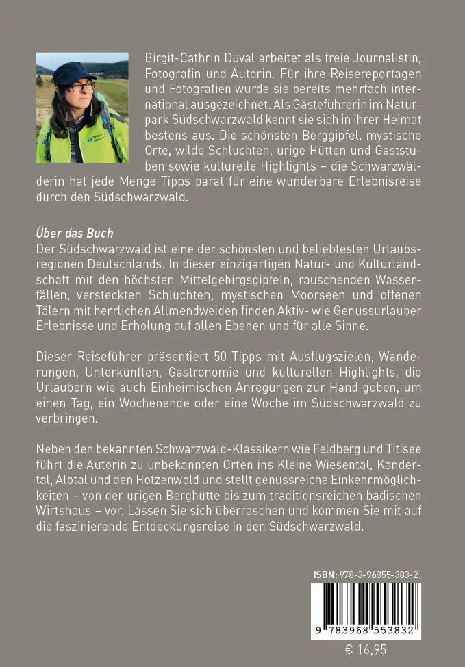 Rückseite: 9783968553832 | Schwarzwald - Der Süden - HeimatMomente | Birgit-Cathrin Duval | Buch