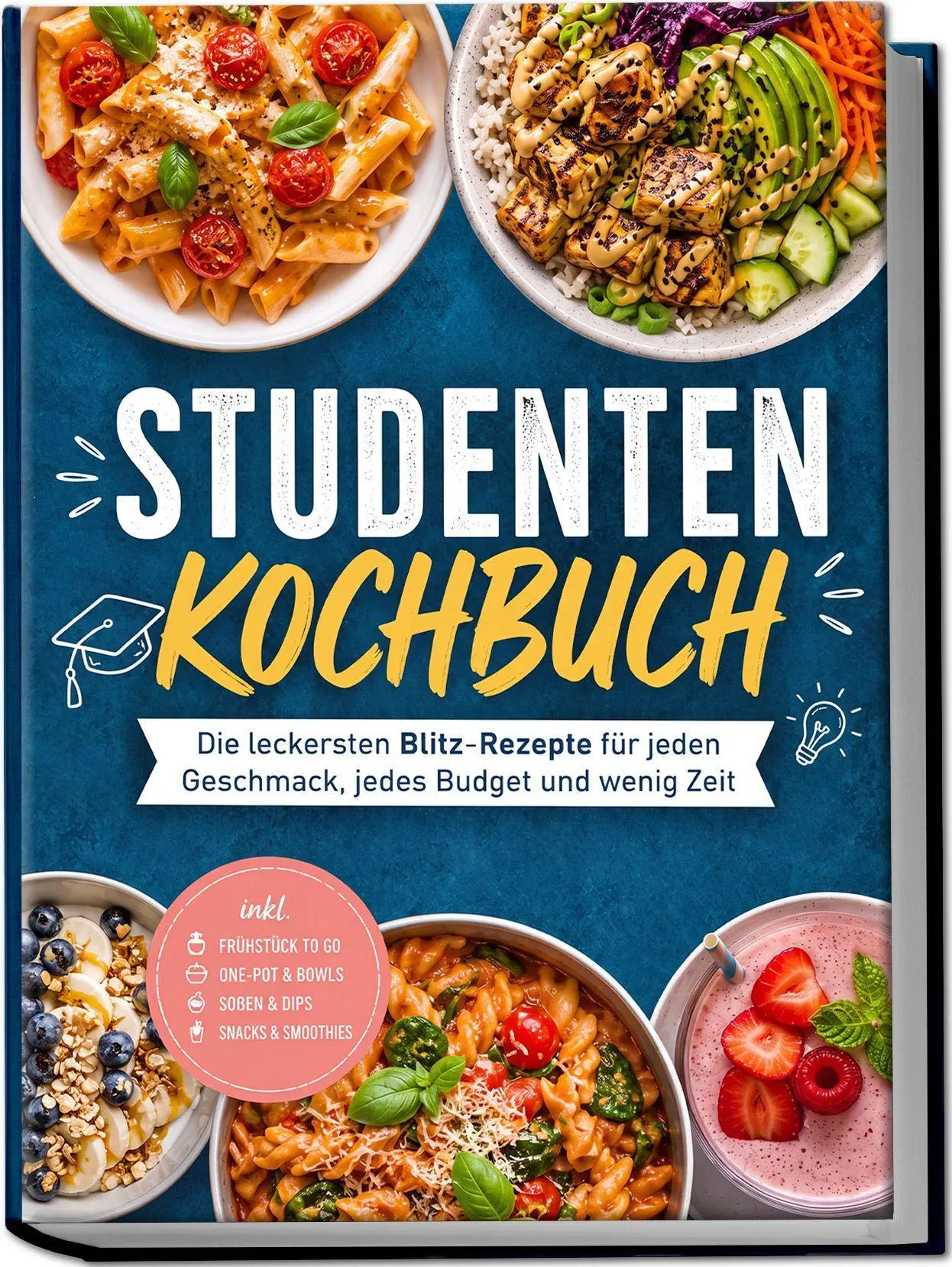 Cover: 9783989103832 | Studenten Kochbuch: Die leckersten Blitz-Rezepte für jeden...