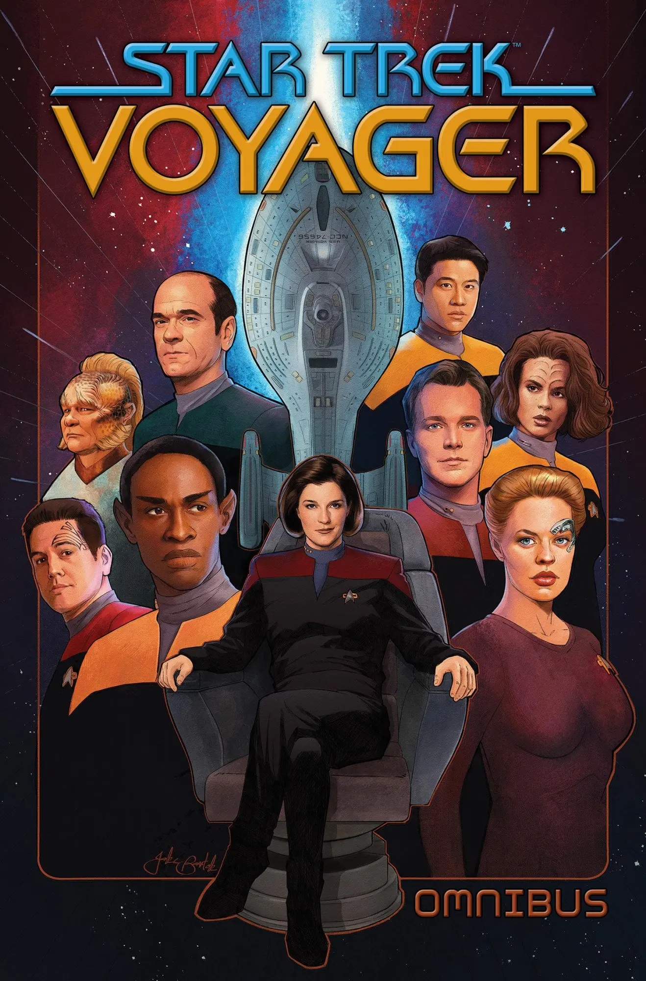 Cover: 9798887243832 | Star Trek: Voyager Omnibus | Dave Baker (u. a.) | Taschenbuch | 2025
