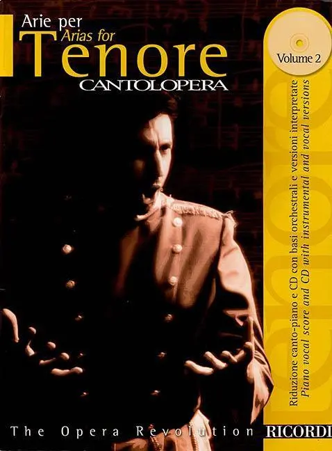 Cover: 9780634043932 | Cantolopera: Arias for Tenor - Volume 2 | Cantolopera Collection