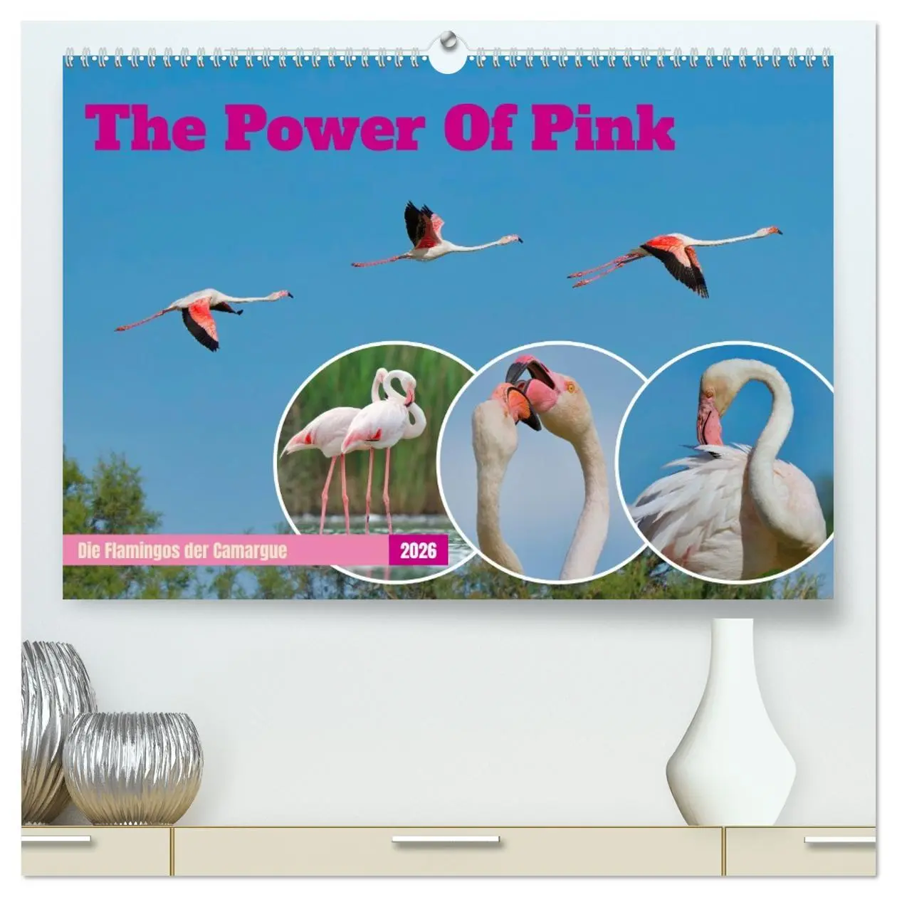 Cover: 9783457393932 | The Power Of Pink (hochwertiger Premium Wandkalender 2026 DIN A2...